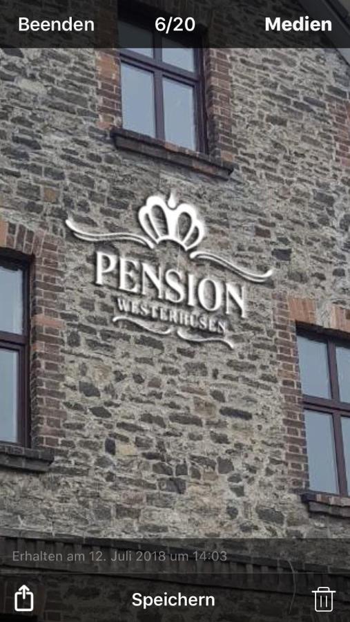 Pension Westerhusen Magdeburgo Esterno foto